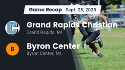 Recap: Grand Rapids Christian  vs. Byron Center  2020