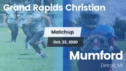 Matchup: Grand Rapids vs. Mumford  2020