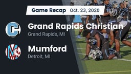 Recap: Grand Rapids Christian  vs. Mumford  2020