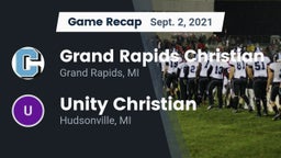 Recap: Grand Rapids Christian  vs. Unity Christian  2021