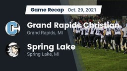 Recap: Grand Rapids Christian  vs. Spring Lake  2021