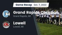 Recap: Grand Rapids Christian  vs. Lowell  2022