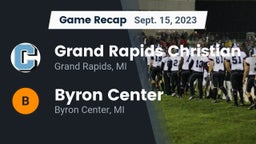 Recap: Grand Rapids Christian  vs. Byron Center  2023