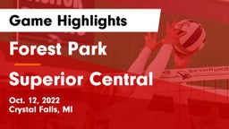 Forest Park  vs Superior Central  Game Highlights - Oct. 12, 2022