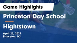 Princeton Day School vs Hightstown  Game Highlights - April 23, 2024