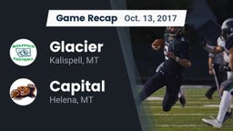Recap: Glacier  vs. Capital  2017
