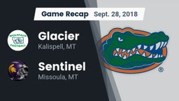 Recap: Glacier  vs. Sentinel  2018