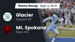 Recap: Glacier  vs. Mt. Spokane 2019