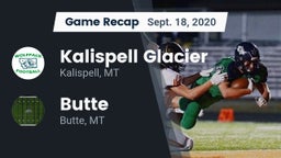 Recap: Kalispell Glacier  vs. Butte  2020