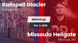 Matchup: Glacier  vs. Missoula Hellgate  2020