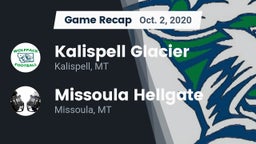 Recap: Kalispell Glacier  vs. Missoula Hellgate  2020
