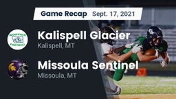 Recap: Kalispell Glacier  vs. Missoula Sentinel  2021
