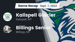 Recap: Kalispell Glacier  vs. Billings Senior  2023