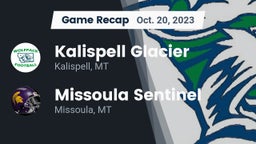 Recap: Kalispell Glacier  vs. Missoula Sentinel  2023