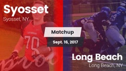 Matchup: Syosset  vs. Long Beach  2017