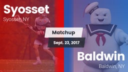 Matchup: Syosset  vs. Baldwin  2017