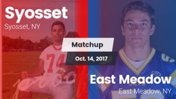 Matchup: Syosset  vs. East Meadow  2017