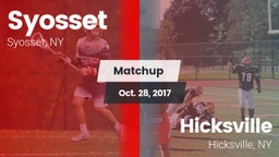 Matchup: Syosset  vs. Hicksville  2017