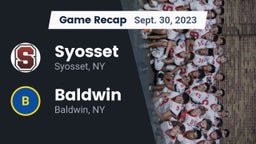 Recap: Syosset  vs. Baldwin  2023