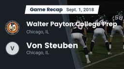 Recap: Walter Payton College Prep vs. Von Steuben  2018