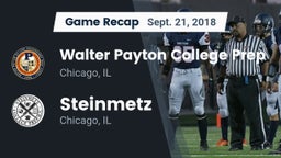 Recap: Walter Payton College Prep vs. Steinmetz 2018