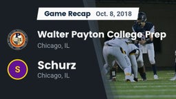 Recap: Walter Payton College Prep vs. Schurz  2018