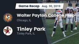 Recap: Walter Payton College Prep vs. Tinley Park  2019
