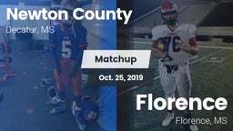 Matchup: Newton County High vs. Florence  2019