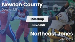 Matchup: Newton County High vs. Northeast Jones  2019