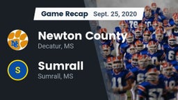 Recap: Newton County  vs. Sumrall  2020