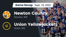 Recap: Newton County  vs. Union Yellowjackets 2020