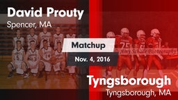 Matchup: David Prouty High vs. Tyngsborough  2016