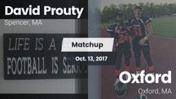 Matchup: David Prouty High vs. Oxford  2017