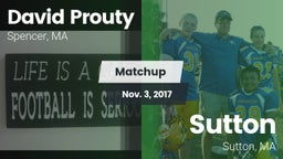 Matchup: David Prouty High vs. Sutton  2017