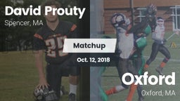 Matchup: David Prouty High vs. Oxford  2018