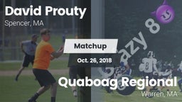 Matchup: David Prouty High vs. Quaboag Regional  2018