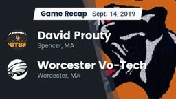 Recap: David Prouty  vs. Worcester Vo-Tech  2019