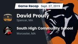 Recap: David Prouty  vs. South High Community School 2019