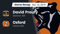 Recap: David Prouty  vs. Oxford  2019
