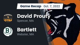 Recap: David Prouty  vs. Bartlett  2022