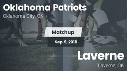 Matchup: Oklahoma Patriots vs. Laverne  2016