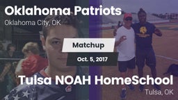 Matchup: Oklahoma Patriots vs. Tulsa NOAH HomeSchool  2017