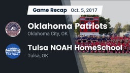 Recap: Oklahoma Patriots vs. Tulsa NOAH HomeSchool  2017