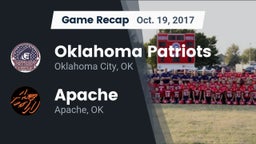 Recap: Oklahoma Patriots vs. Apache  2017
