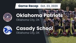 Recap: Oklahoma Patriots vs. Casady School 2020