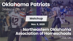 Matchup: Oklahoma Patriots vs. Northeastern Oklahoma Association of Homeschools 2020