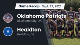 Recap: Oklahoma Patriots vs. Healdton  2021