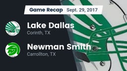 Recap: Lake Dallas  vs. Newman Smith  2017