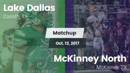 Matchup: Lake Dallas High vs. McKinney North  2017