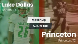 Matchup: Lake Dallas High vs. Princeton  2018